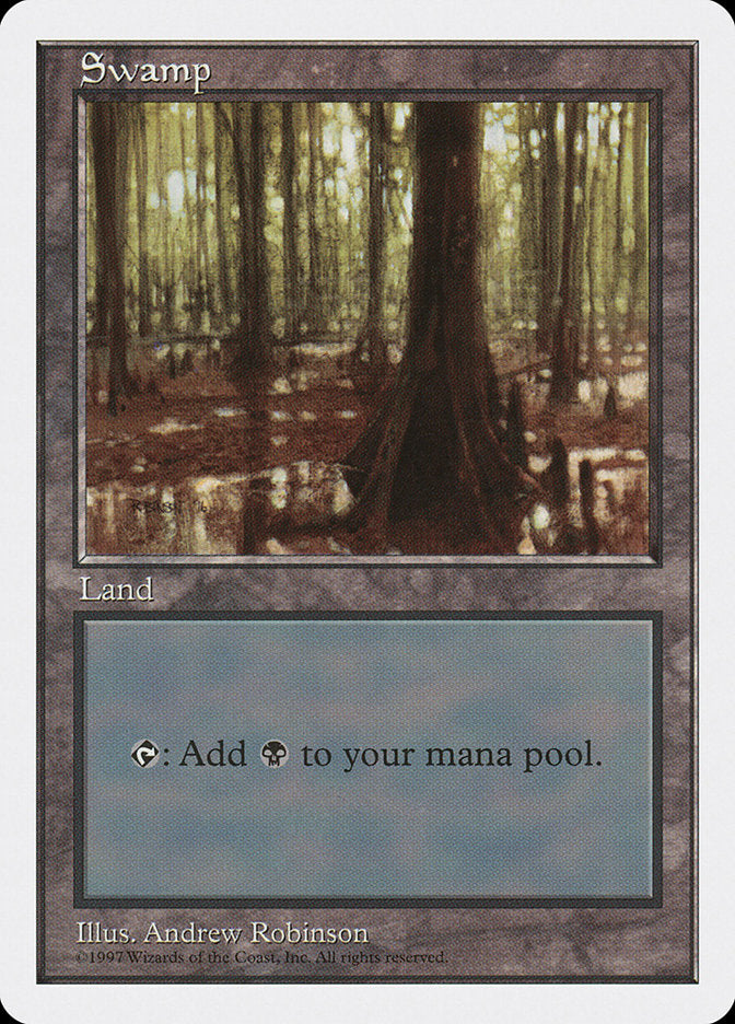 Swamp (439) [Fifth Edition] | Dumpster Cat Games