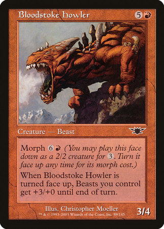 Bloodstoke Howler [Legions] | Dumpster Cat Games
