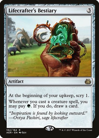 Lifecrafter's Bestiary [Aether Revolt] | Dumpster Cat Games