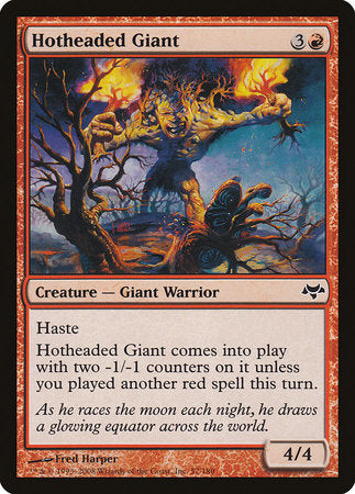 Hotheaded Giant [Eventide] | Dumpster Cat Games