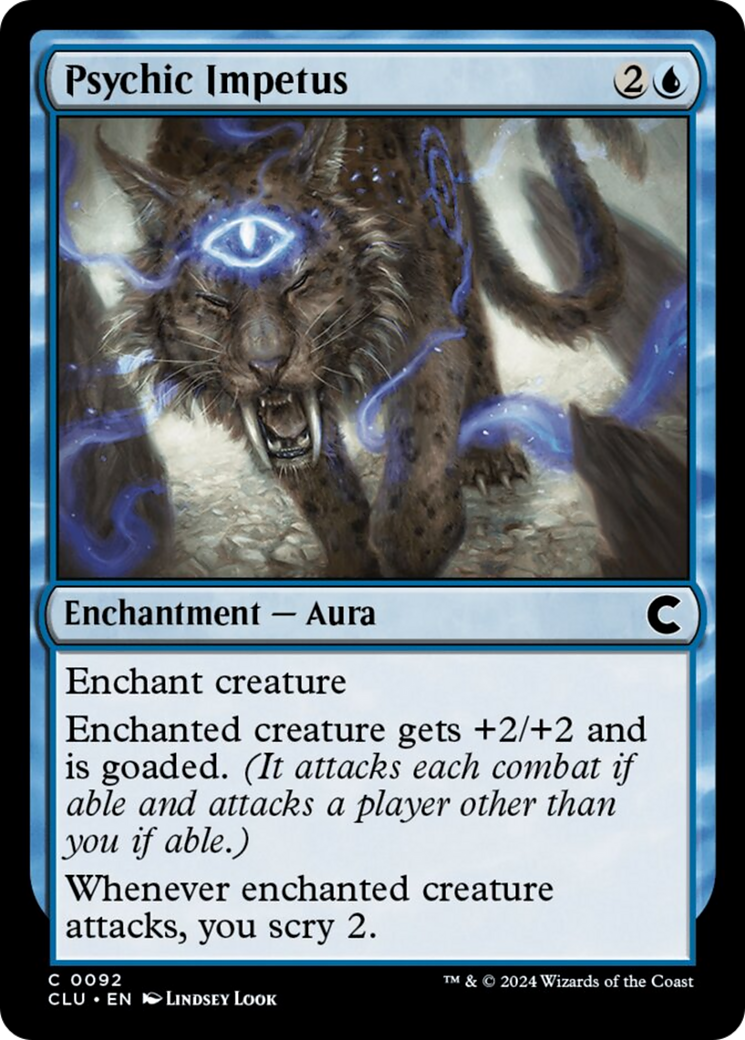 Psychic Impetus [Ravnica: Clue Edition] | Dumpster Cat Games