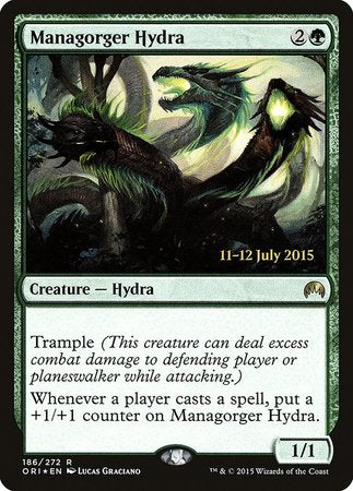 Managorger Hydra [Magic Origins Promos] | Dumpster Cat Games