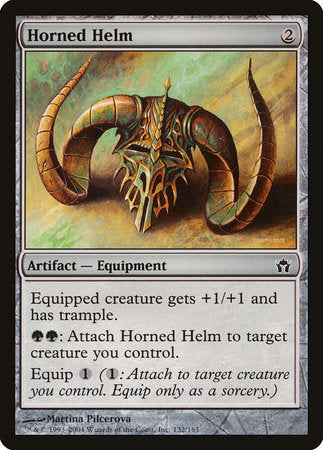 Horned Helm [Fifth Dawn] | Dumpster Cat Games