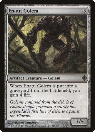 Enatu Golem [Rise of the Eldrazi] | Dumpster Cat Games