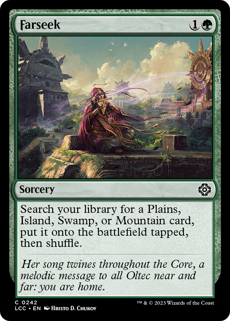 Farseek [The Lost Caverns of Ixalan Commander] | Dumpster Cat Games