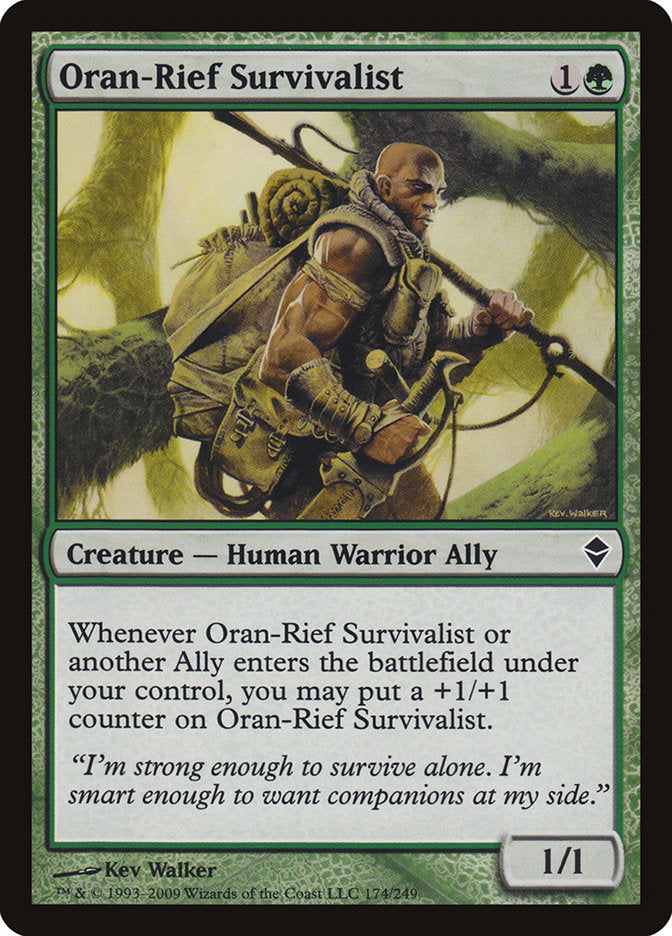 Oran-Rief Survivalist [Zendikar] | Dumpster Cat Games