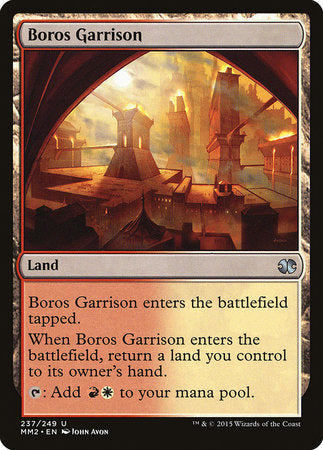 Boros Garrison [Modern Masters 2015] | Dumpster Cat Games