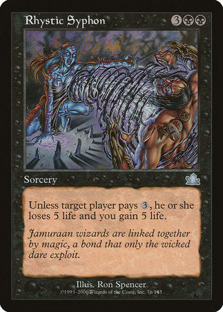 Rhystic Syphon [Prophecy] | Dumpster Cat Games