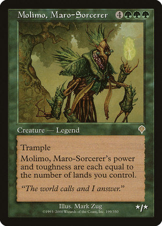 Molimo, Maro-Sorcerer [Invasion] | Dumpster Cat Games