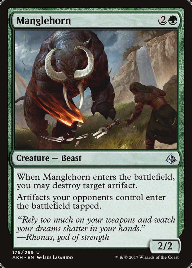Manglehorn [Amonkhet] | Dumpster Cat Games