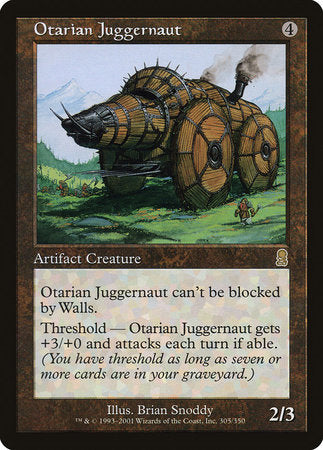 Otarian Juggernaut [Odyssey] | Dumpster Cat Games