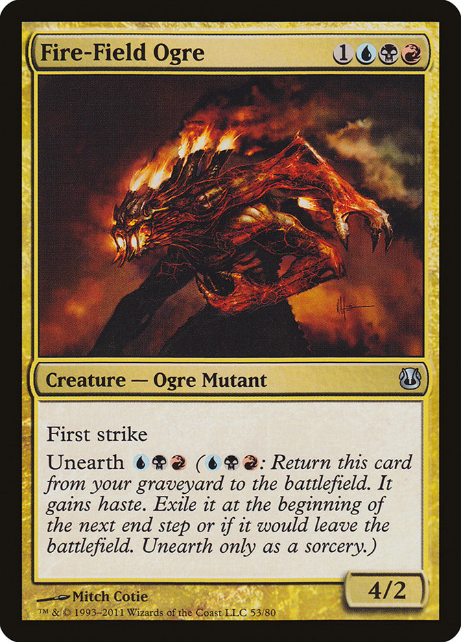 Fire-Field Ogre [Duel Decks: Ajani vs. Nicol Bolas] | Dumpster Cat Games
