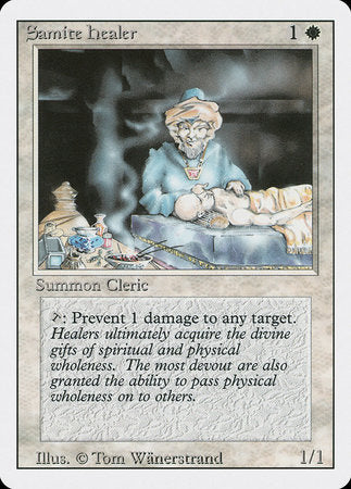 Samite Healer [Revised Edition] | Dumpster Cat Games