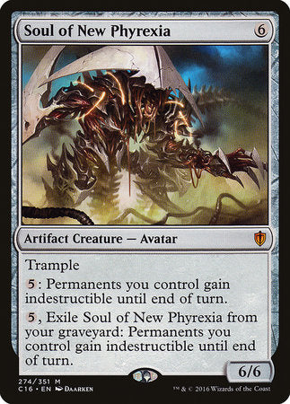 Soul of New Phyrexia [Commander 2016] | Dumpster Cat Games