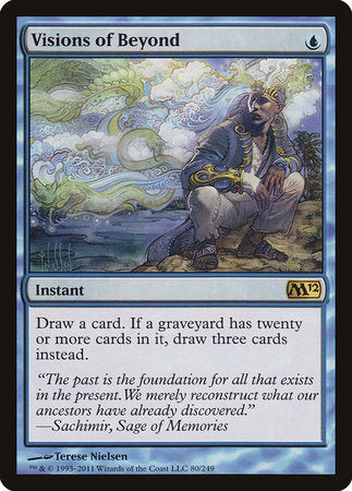 Visions of Beyond [Magic 2012] | Dumpster Cat Games
