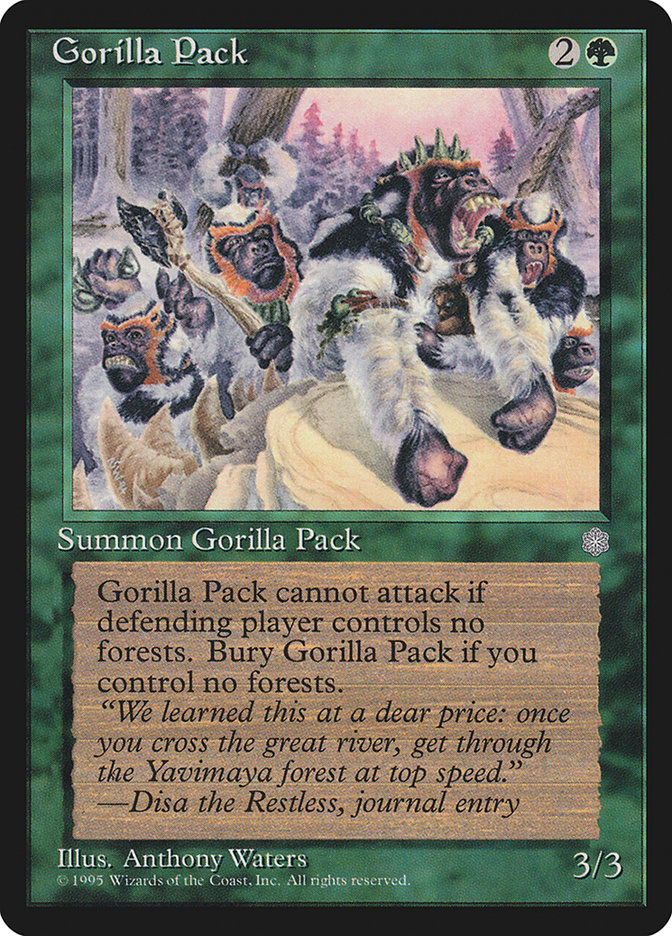 Gorilla Pack [Ice Age] | Dumpster Cat Games