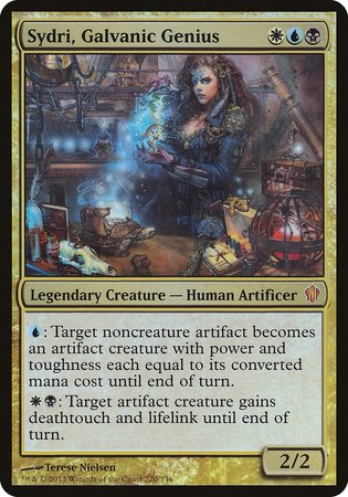 Sydri, Galvanic Genius (Commander 2013) [Commander 2013 Oversized] | Dumpster Cat Games
