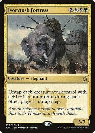 Ivorytusk Fortress [Khans of Tarkir] | Dumpster Cat Games