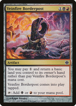 Veinfire Borderpost [Alara Reborn] | Dumpster Cat Games