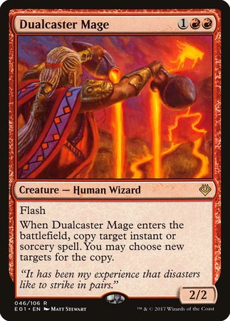 Dualcaster Mage [Archenemy: Nicol Bolas] | Dumpster Cat Games