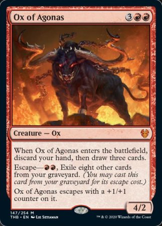 Ox of Agonas [Theros Beyond Death] | Dumpster Cat Games
