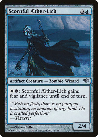 Scornful Aether-Lich [Conflux] | Dumpster Cat Games