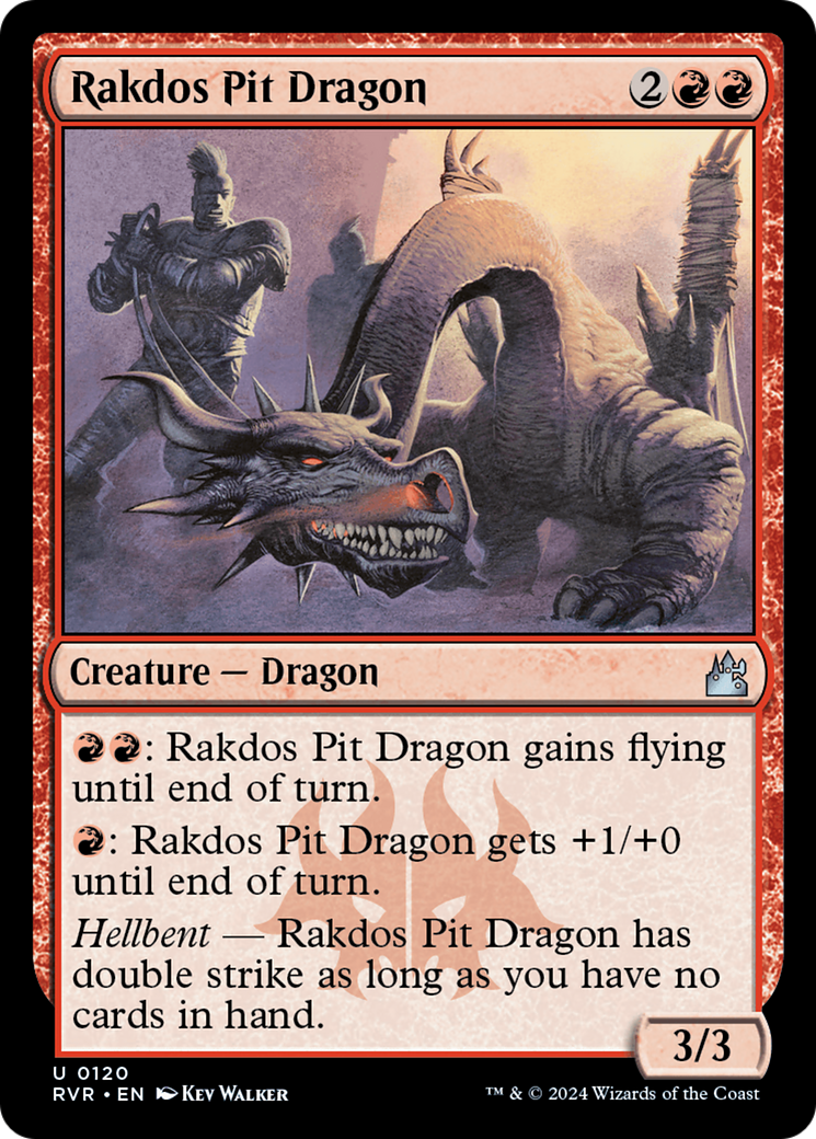 Rakdos Pit Dragon [Ravnica Remastered] | Dumpster Cat Games