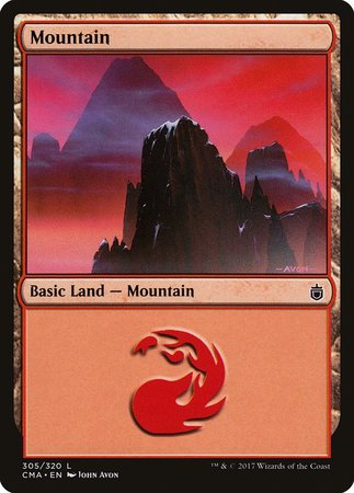 Mountain (305) [Commander Anthology] | Dumpster Cat Games