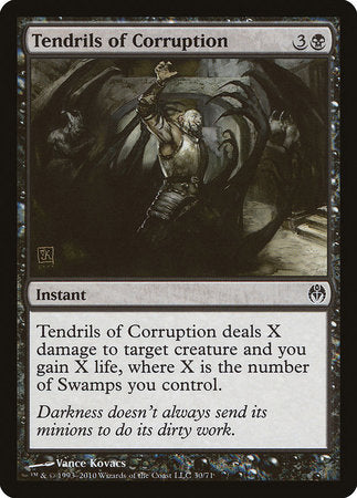 Tendrils of Corruption [Duel Decks: Phyrexia vs. the Coalition] | Dumpster Cat Games