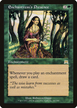 Enchantress's Presence [Onslaught] | Dumpster Cat Games