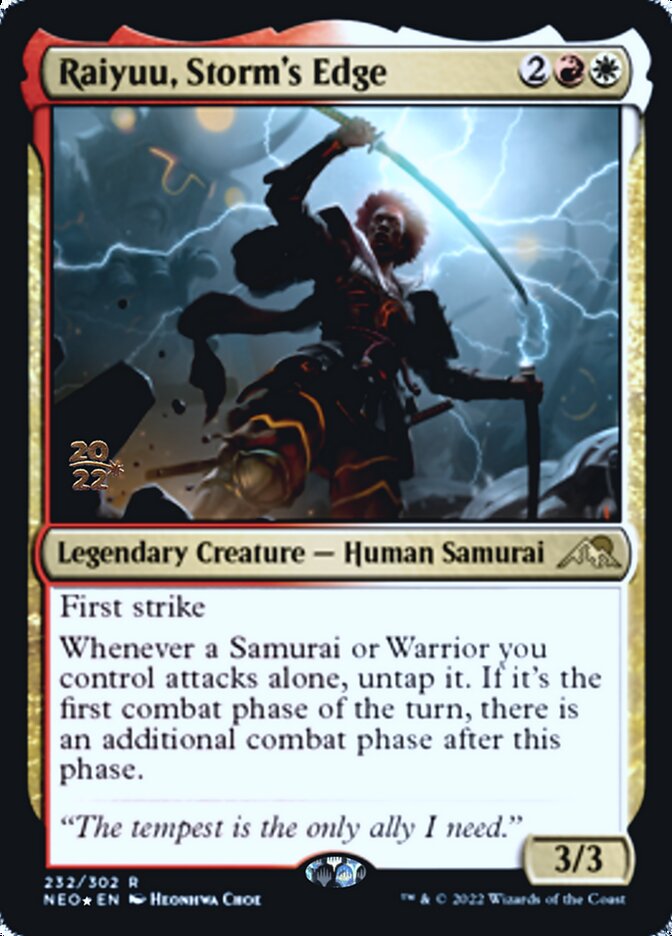Raiyuu, Storm's Edge [Kamigawa: Neon Dynasty Prerelease Promos] | Dumpster Cat Games