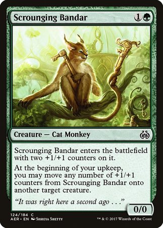 Scrounging Bandar [Aether Revolt] | Dumpster Cat Games