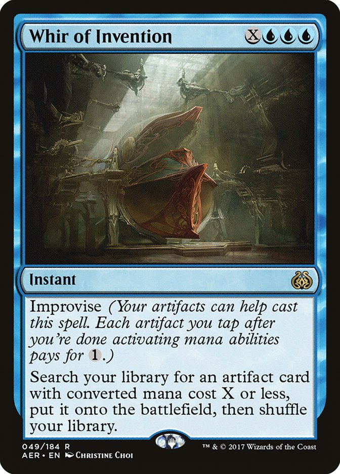 Whir of Invention [Aether Revolt] | Dumpster Cat Games