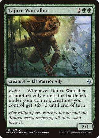 Tajuru Warcaller [Battle for Zendikar] | Dumpster Cat Games