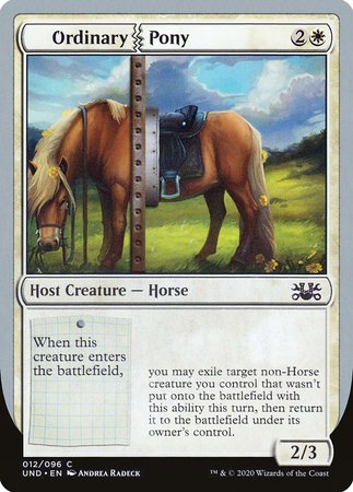 Ordinary Pony [Unsanctioned] | Dumpster Cat Games