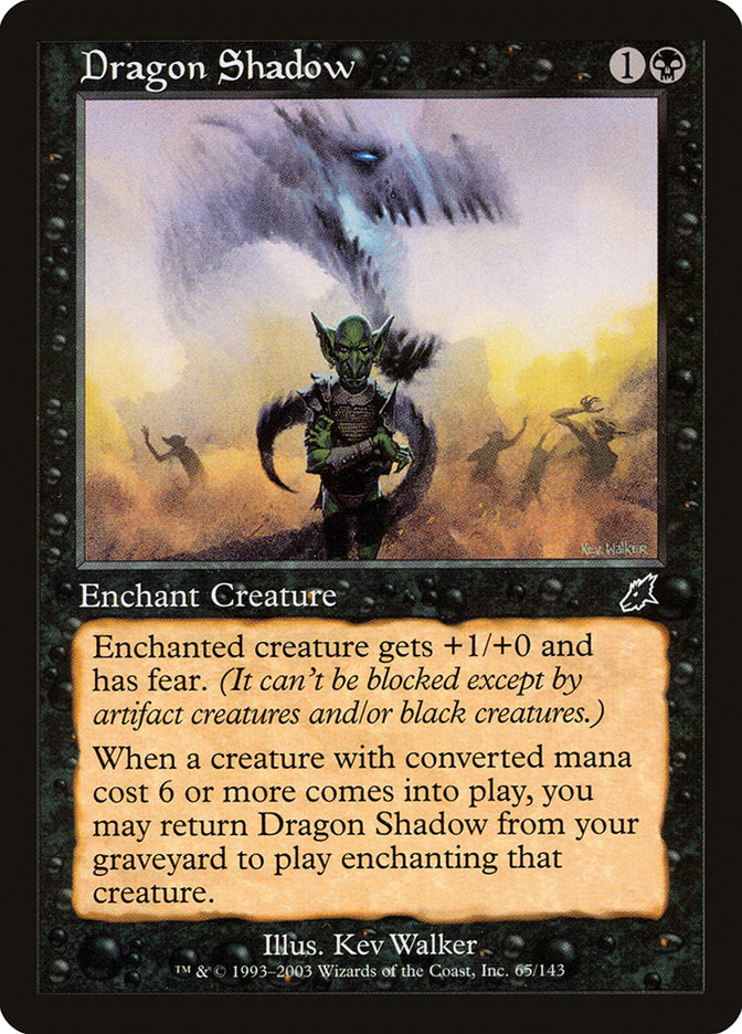 Dragon Shadow [Scourge] | Dumpster Cat Games