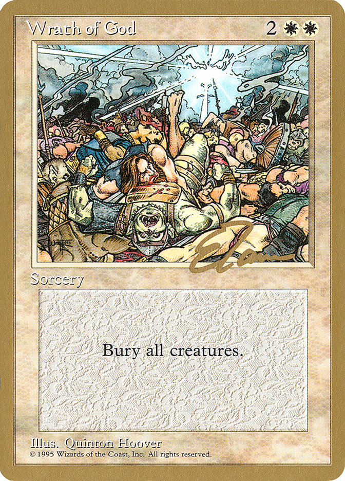 Wrath of God (Eric Tam) [Pro Tour Collector Set] | Dumpster Cat Games