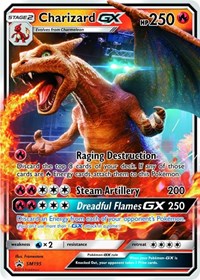 Charizard GX (SM195) (Jumbo Card) [Sun & Moon: Black Star Promos] | Dumpster Cat Games
