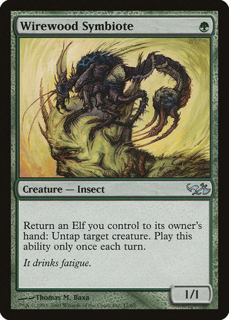 Wirewood Symbiote [Duel Decks: Elves vs. Goblins] | Dumpster Cat Games