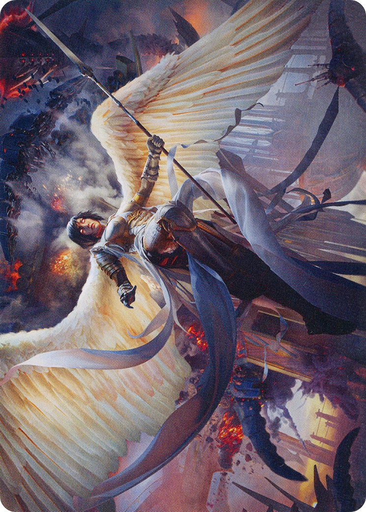 Serra Faithkeeper Art Card [March of the Machine Art Series] | Dumpster Cat Games