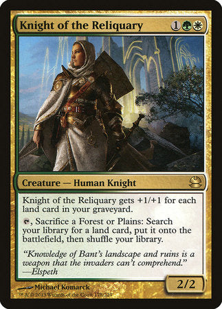 Knight of the Reliquary [Modern Masters] | Dumpster Cat Games