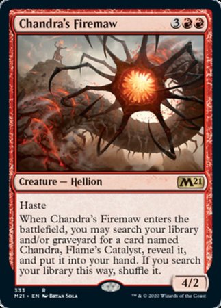 Chandra's Firemaw [Core Set 2021] | Dumpster Cat Games