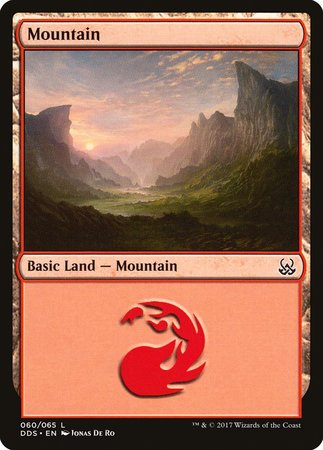 Mountain (60) [Duel Decks: Mind vs. Might] | Dumpster Cat Games