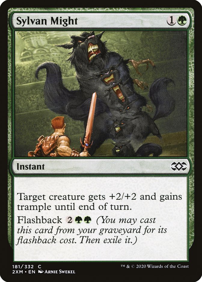 Sylvan Might [Double Masters] | Dumpster Cat Games