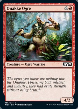 Onakke Ogre [Core Set 2021] | Dumpster Cat Games
