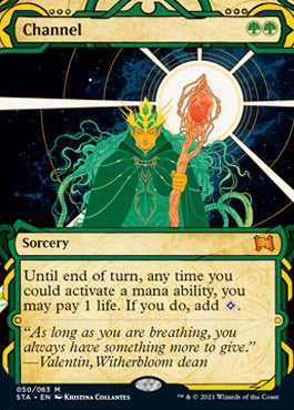 Channel (Etched Foil) [Strixhaven Mystical Archive] | Dumpster Cat Games
