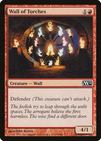 Wall of Torches [Magic 2012] | Dumpster Cat Games