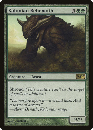 Kalonian Behemoth [Magic 2010] | Dumpster Cat Games