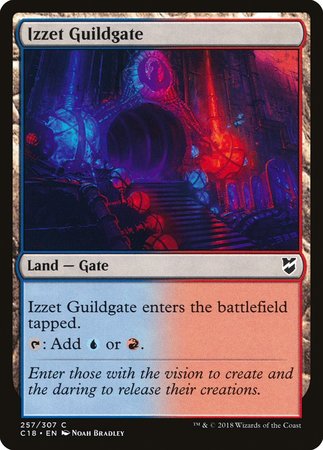 Izzet Guildgate [Commander 2018] | Dumpster Cat Games