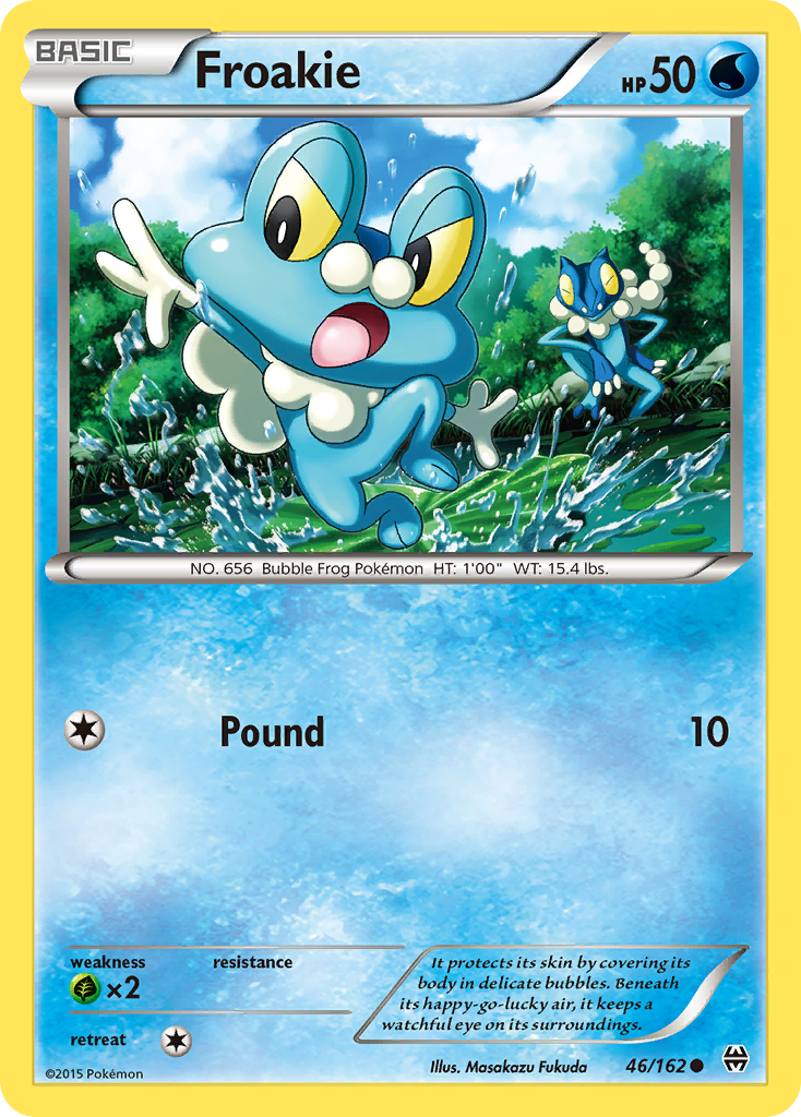 Froakie (46/162) [XY: BREAKthrough] | Dumpster Cat Games